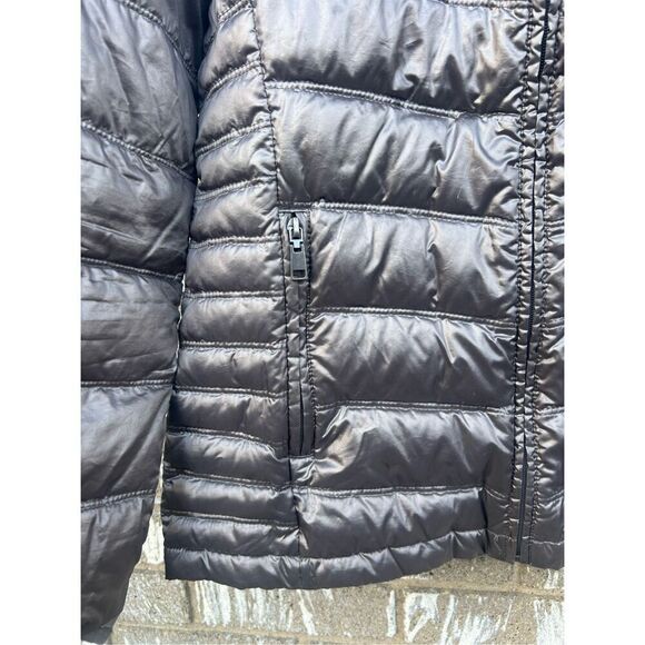 GH Bass Outdoors Shinny Silver Woman’s Winter Jacket Size Medium - Picture 4 of 16